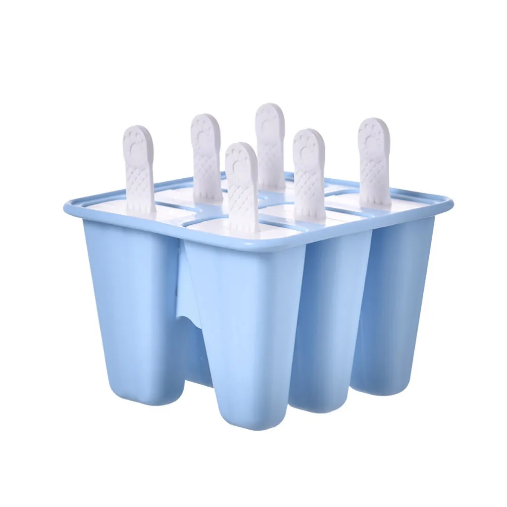 

Silicone 6 Hole Popsicle Ice S Classic S Trays Reusable Ice Reusable Silicone Ice Cube Mold Kitchen Accessories Cozinha Utensil