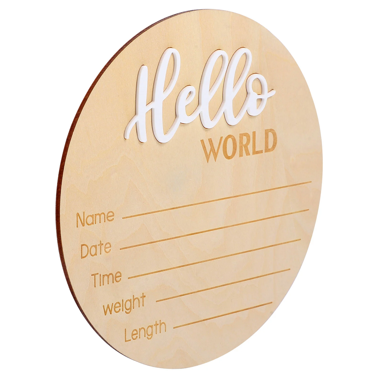 

Newborn Photo Props Birth Announcement Name Sign for Infant The Baby Photography