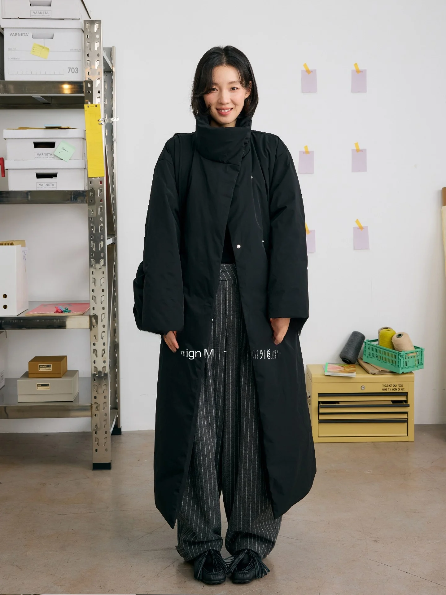 

Длинное пуховое пальто с поясом, высоким воротником, для прогулок, женское, повседневное, свободного кроя, теплое, из полиэфирного волокна, с наполнителем из белого гусиного пуха