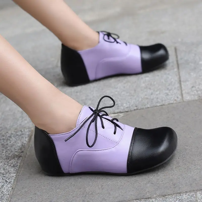 ريف القط لامعة ماري جينس مضخات النساء نمط 5 سنتيمتر كتلة الكعوب مزدوجة مشبك حزام مختلط اللون ربطة عنق برتقالية أحجام كبيرة 45-48 #4