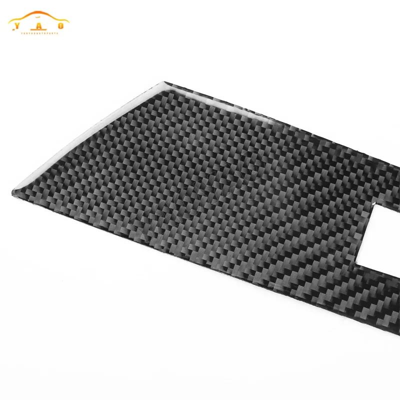 Dekoracyjna ramka podnośnika szyby z włókna węglowego do BMW serii 8 G14 G15 G16 (wersja kabrioletowa z 2 drzwiami) 2019-2023