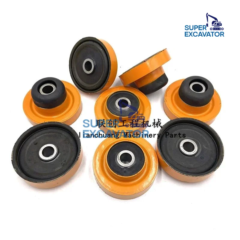 For Yuchai YC85-7 YC130-7 Engine Machine rubber feet buffer rubber Machine foot pad damping rubber excavator Parts