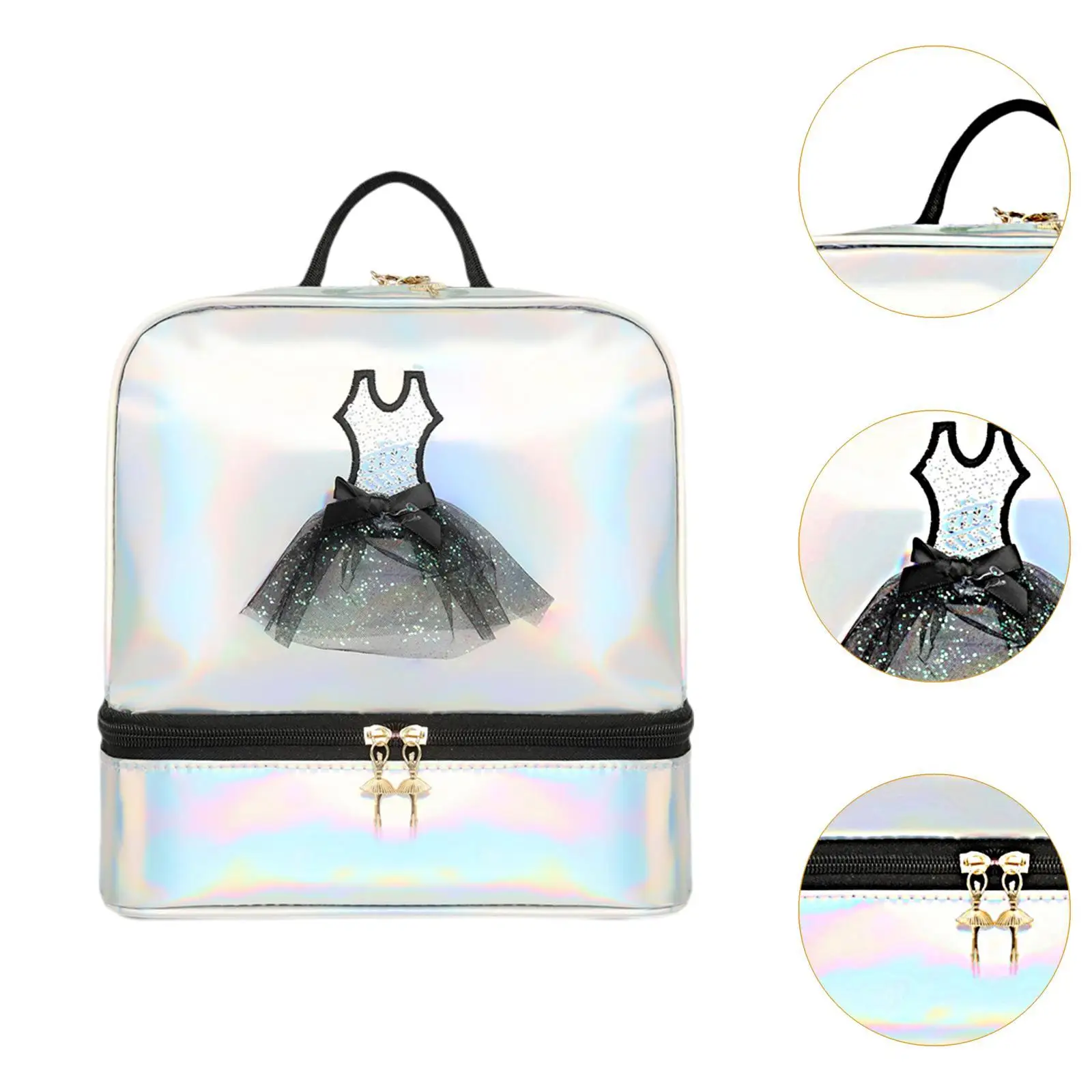 Ballet Dance Backpack Lightweight Ballet Dance Bag for Gymnastics Dancing