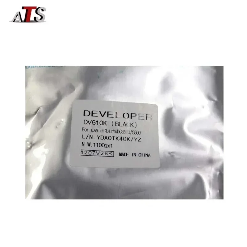 DV610 Developer for Konica Minolta Bizhub C6500 C6501 C6000 C7000 C8000 DV-610 Developer Powder