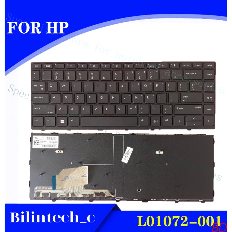 

Клавиатура A+FOR HP Probook 430 440 445 G5 L01072-001 с раскладкой US