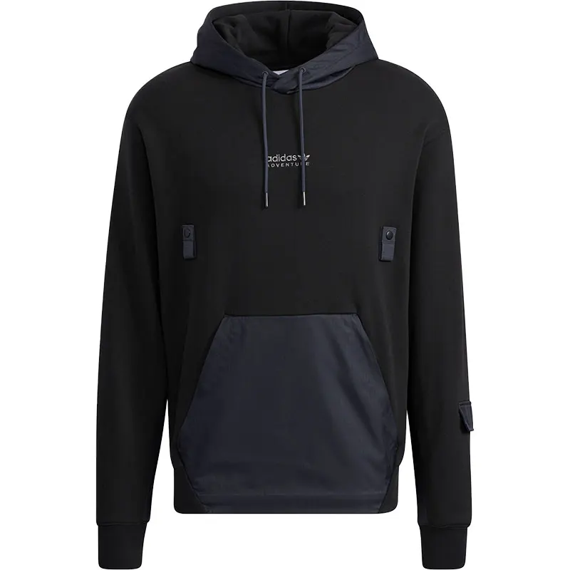 أديداس الرسمية حقيقية ثلاثة المشارب الرجال المرقعة فضفاضة الأزياء هوديي HC0364