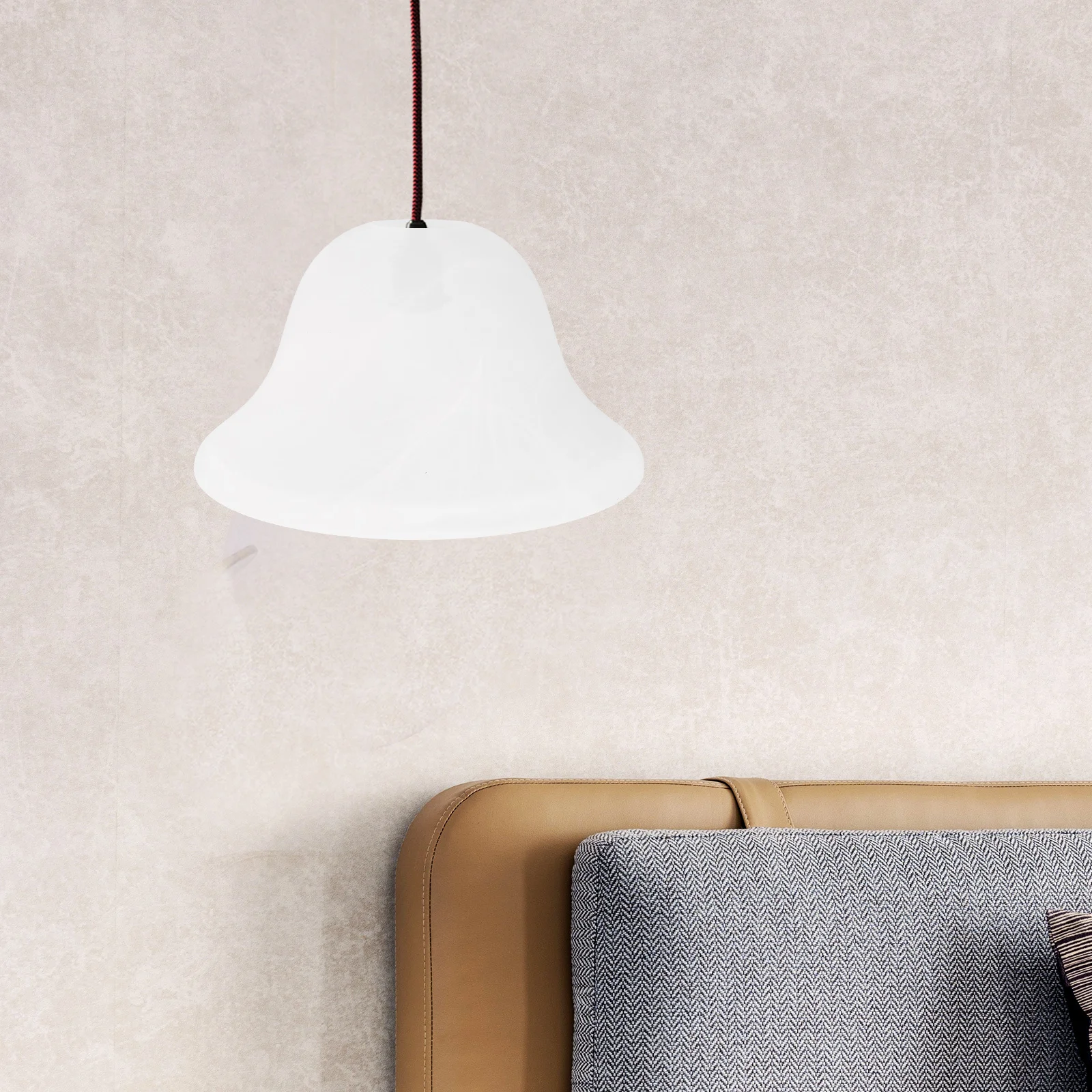 

Glass Lampshade Mushroom Shape Decorative Indoor Ceiling Light Cover Table Lamp Shade Glass Lamp Cover