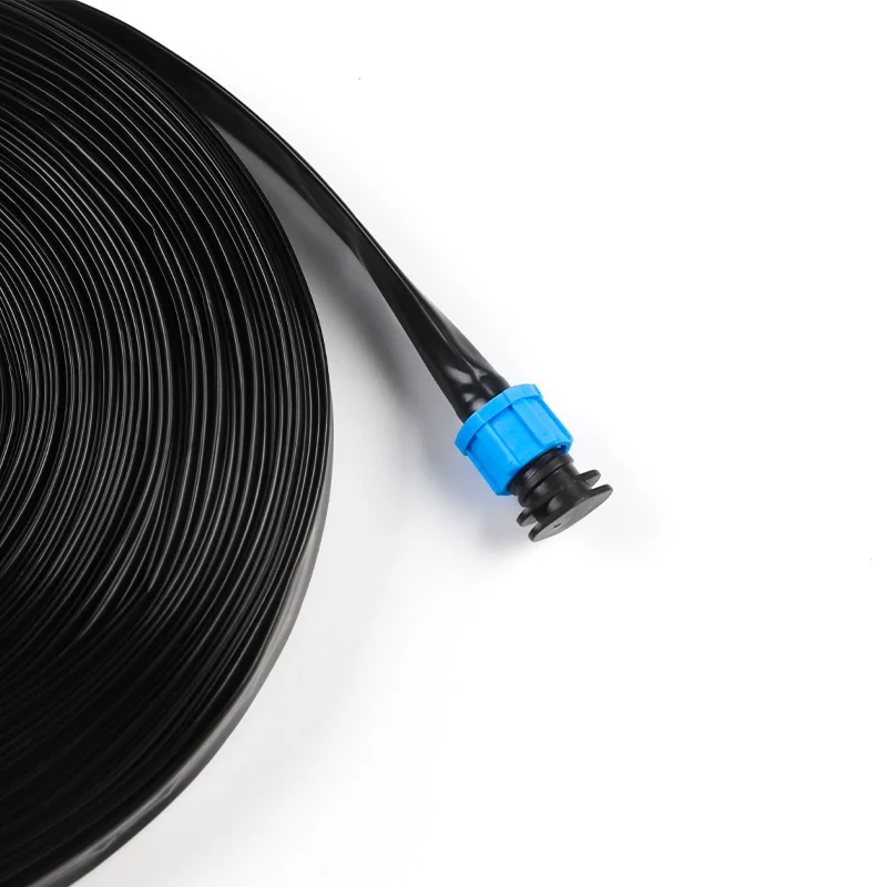 50M 16mm 1-Hole Micro Drip Irrigation Tapes Combined with 1/2inch Fliter Garden Plants Soaker Hose Greenhouse Farm Watering Tape