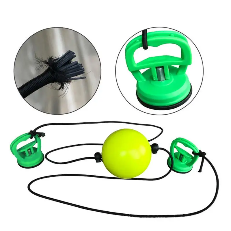 Reflex Punching Bag Hangable Punching Reflex Ball Double End Boxing Speed Bag Suction Cup Punching Bag with Elastic Rope