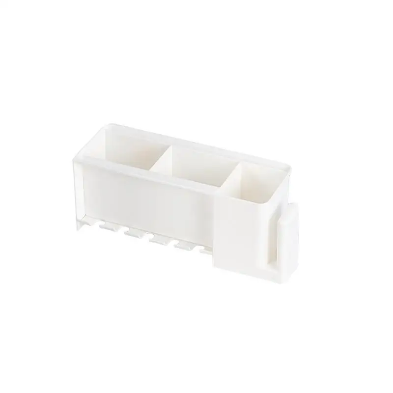 1Pcs Seamless Toothbrush Storage Box Toothbrush Holder Multi-Function Toothpaste Tooth Cup Hanging Rack