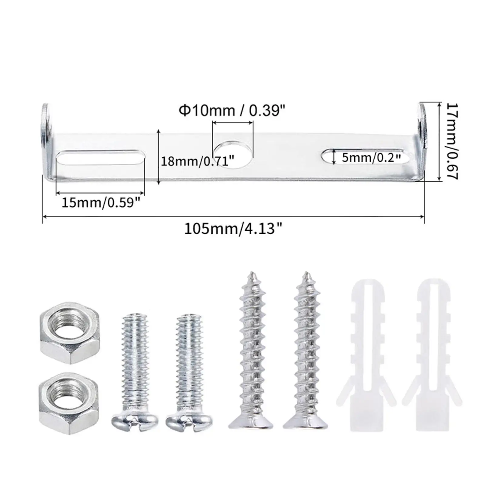 Light Mounting Bracket Rotatable Supplies Parts Fixed Hardware Mount Bracket Light Crossbar for Outdoor Home Ceiling Light Wall