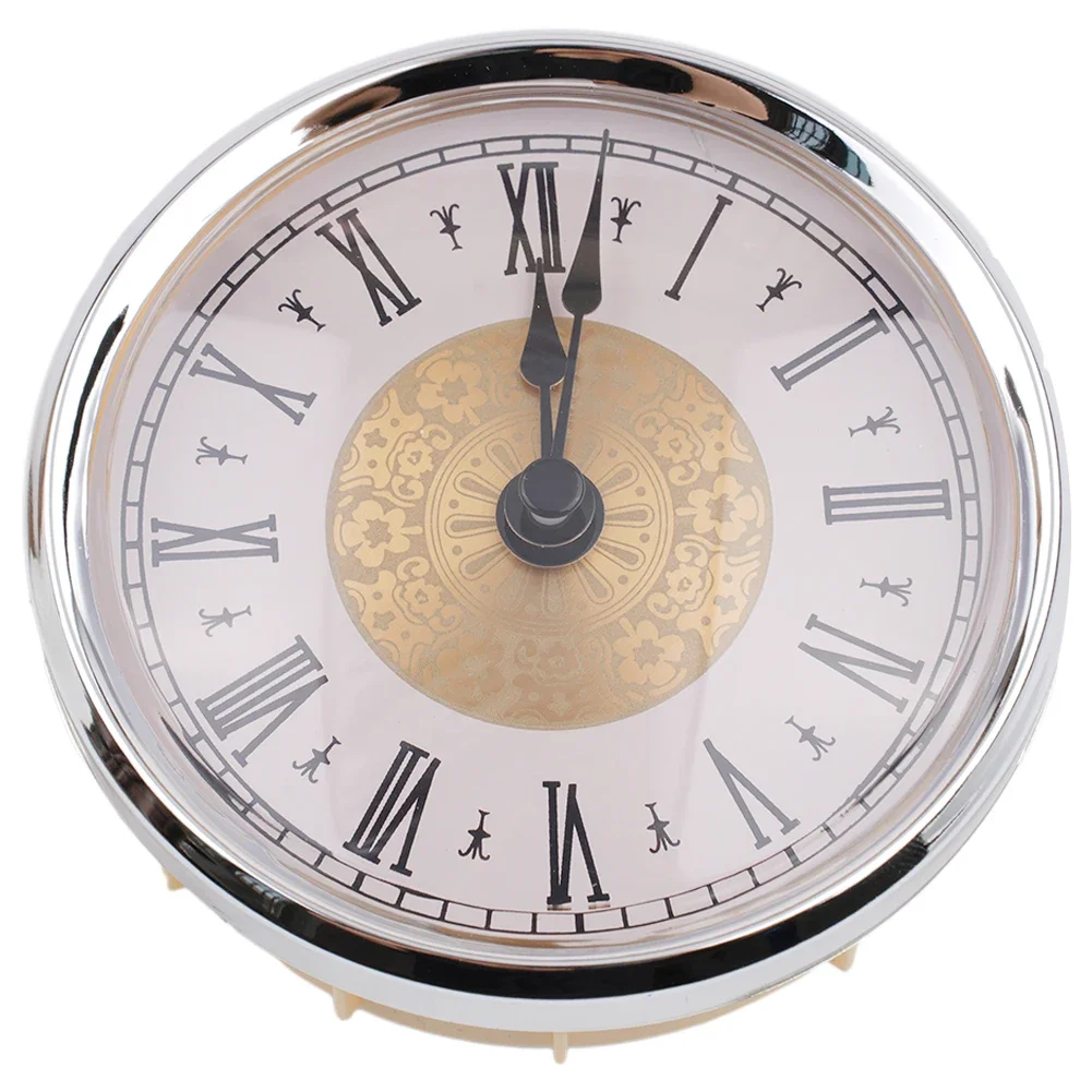 Brand New Quartz Clock Insert Replace Accessories Metal Numerals Plastic Precision Premium Roman Arabic Clear Lens