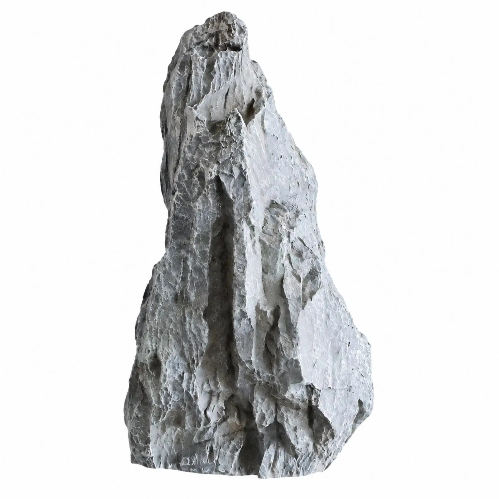 PU Artificial Rock Landscape Ornament Versatile PU Foam Artificial Rock Simple Maintenance for Indoor Landscaping, Office Plant