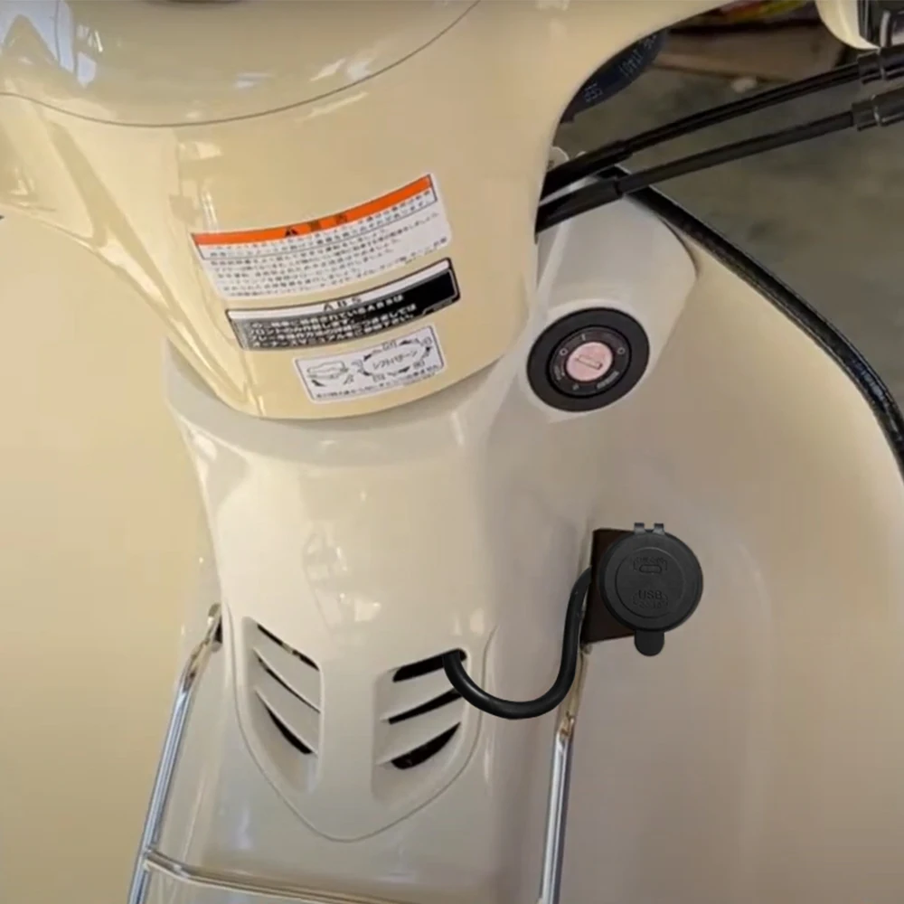 Quick Charge Type-c PD USB Port Kit Fits Honda Super Cub 50/PRO and Super Cub 110