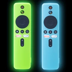 Luminous Case For Xiaomi Box S Remote Control Cover Silicone Soft Shockproof Protector Shell For Mi TV Stick 1080P