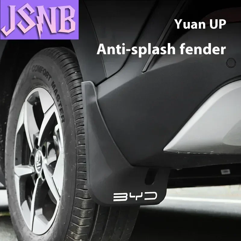 For BYD Yuan UP Special Automotive Parts for Modifying The Appearance of Front and Rear Wheel Mudguards Mud and Sand Prevention