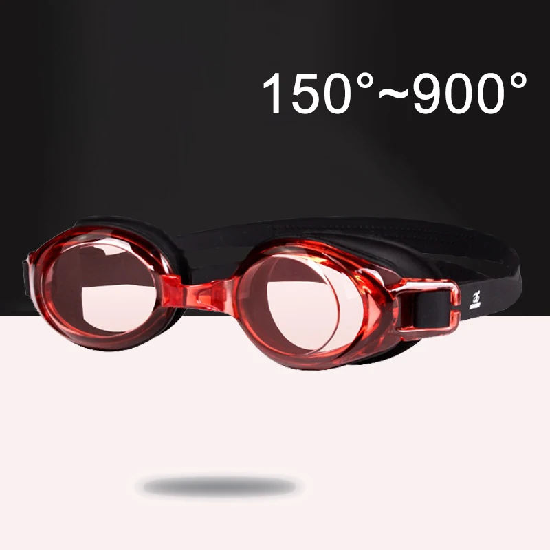 

Adults Teens -1.5 To -9.0 Myopia Swimming Glasses Prescription Waterproof Anti-fog Swim Eyewear Silicone Diopter Diving Goggles