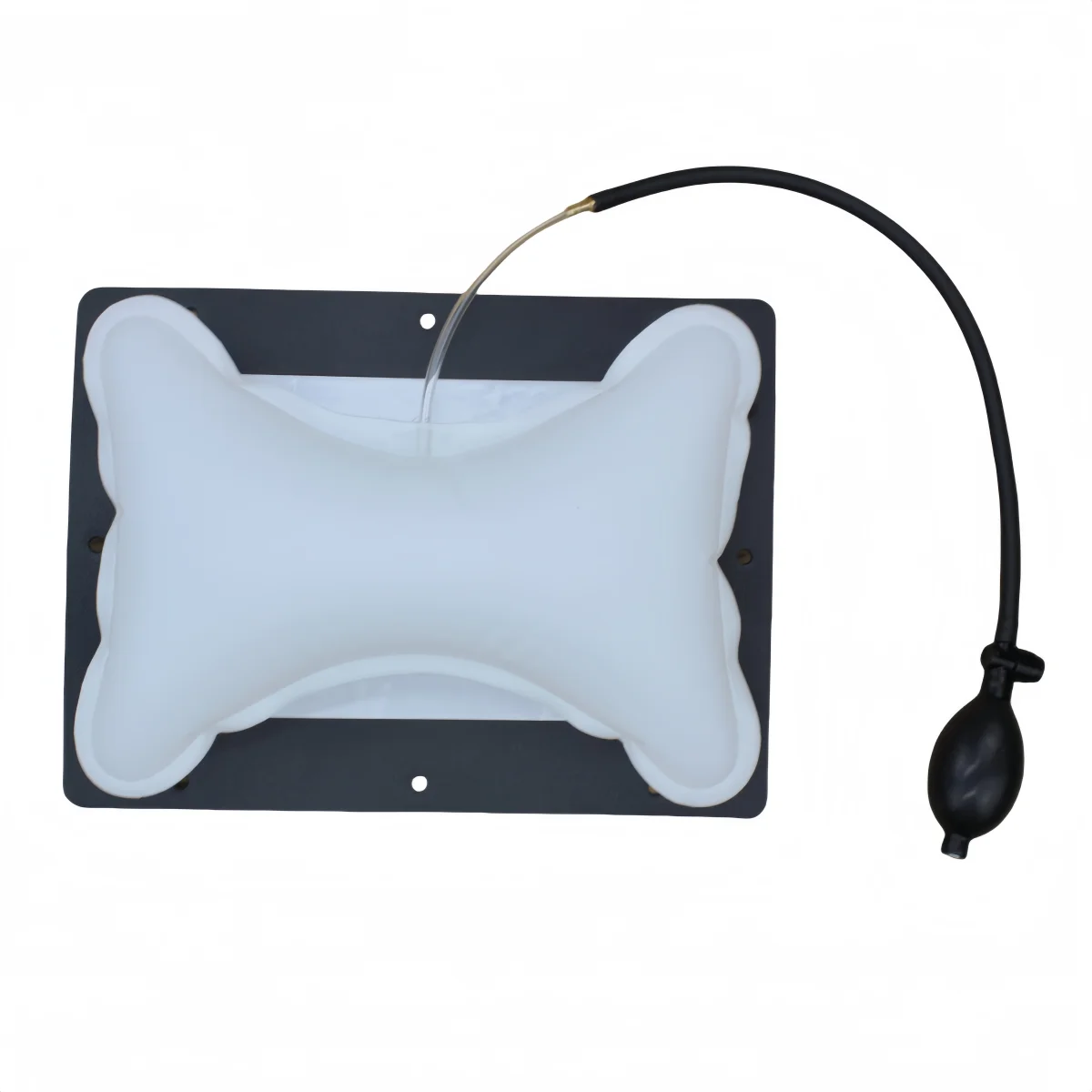 manual operation auto seat air Embedded lumbar airbag bladder comfort hand pump support seat cushion pillow inflatable mattress