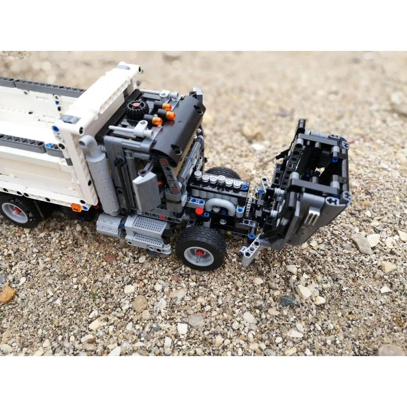 

Конструктор MOC-28274: Классический новый военный самосвал-полуприцеп, модель из 1368 деталей, подарок на день рождения для мальчиков
