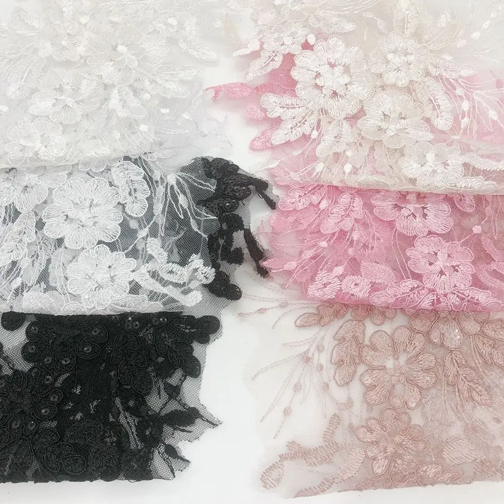 Sequins Flower DIY Sequined Embroidery Patches 3D Sequins Patches Clothing Applique Stage Costumes