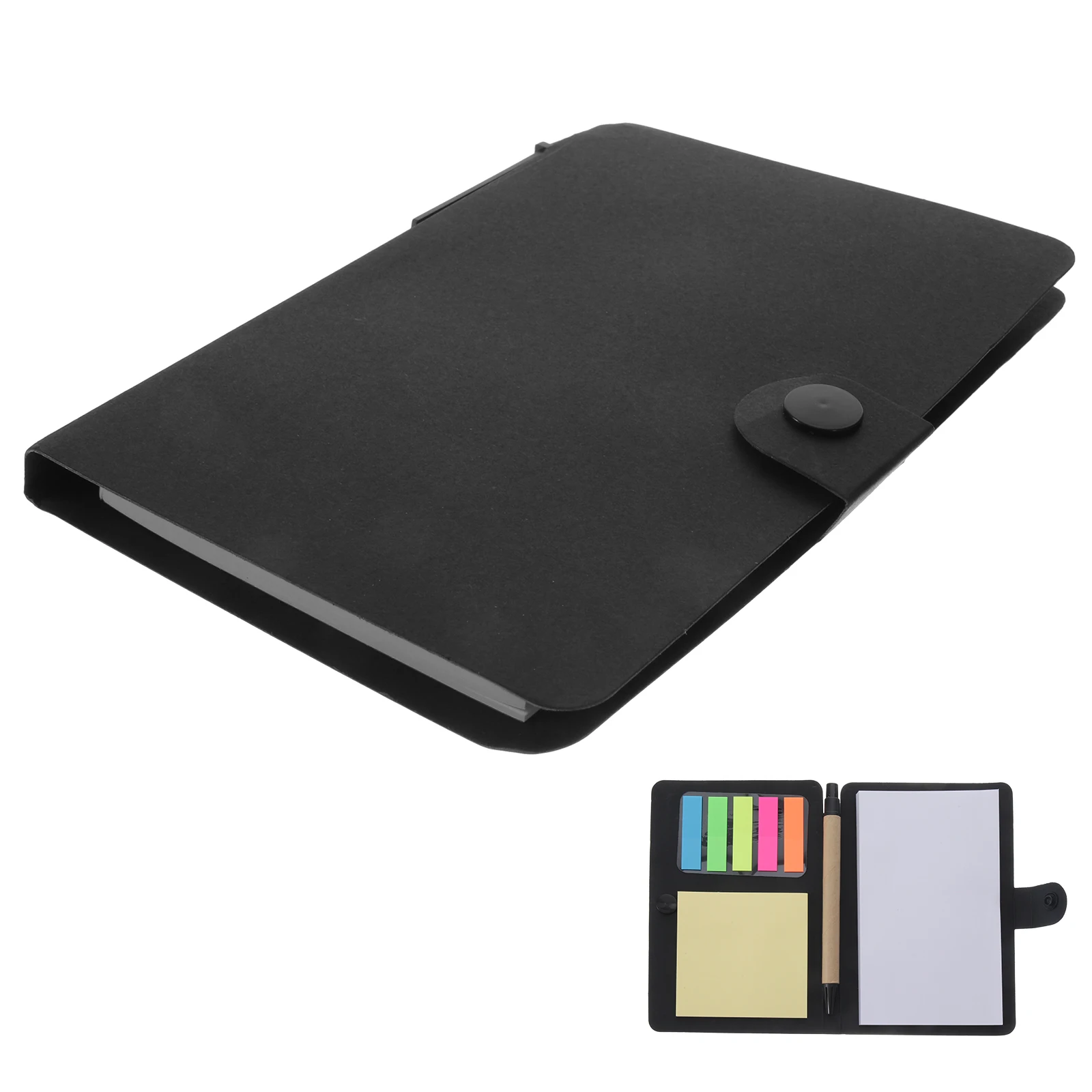 

2 Books Kraft Paper Multi-Use Memo Pads Portable Notepad Light Brown For Students Office Home School To-Do List