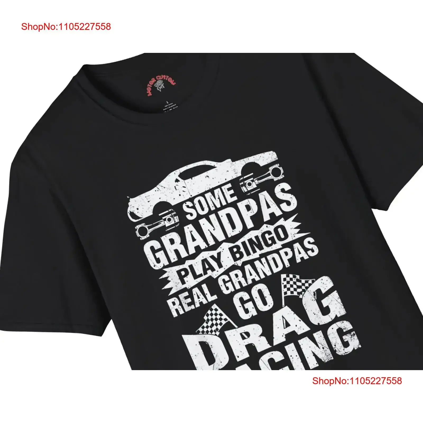 

Классическая футболка Drag Racing Granpa Car Dad Lovers Race Drift Turbo, винтажная стираная мягкая стильная дышащая уличная одежда унисекс