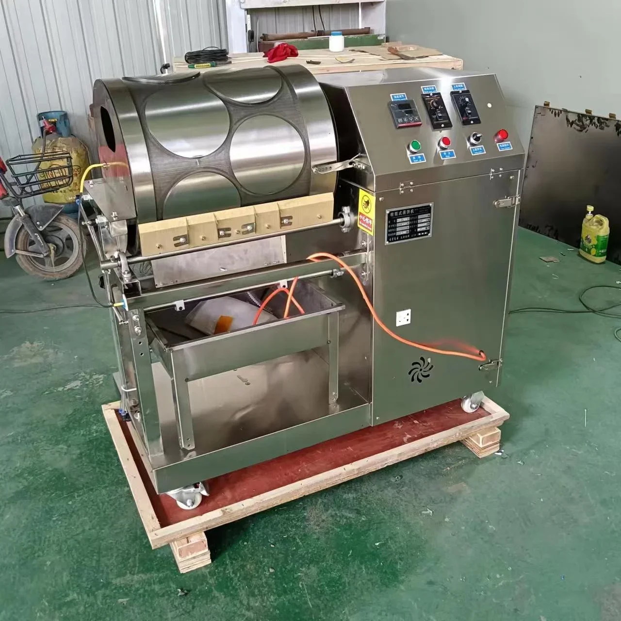 Small Dough Wrapper Spring Roll Wrapper Skin Making Machine