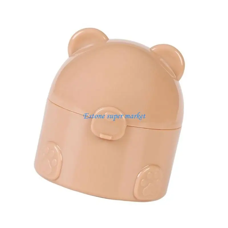 090B Lock Hộp đựng bột trẻ Puff thoáng khí cho làn da trẻ sơ sinh thoải mái hàng ngày