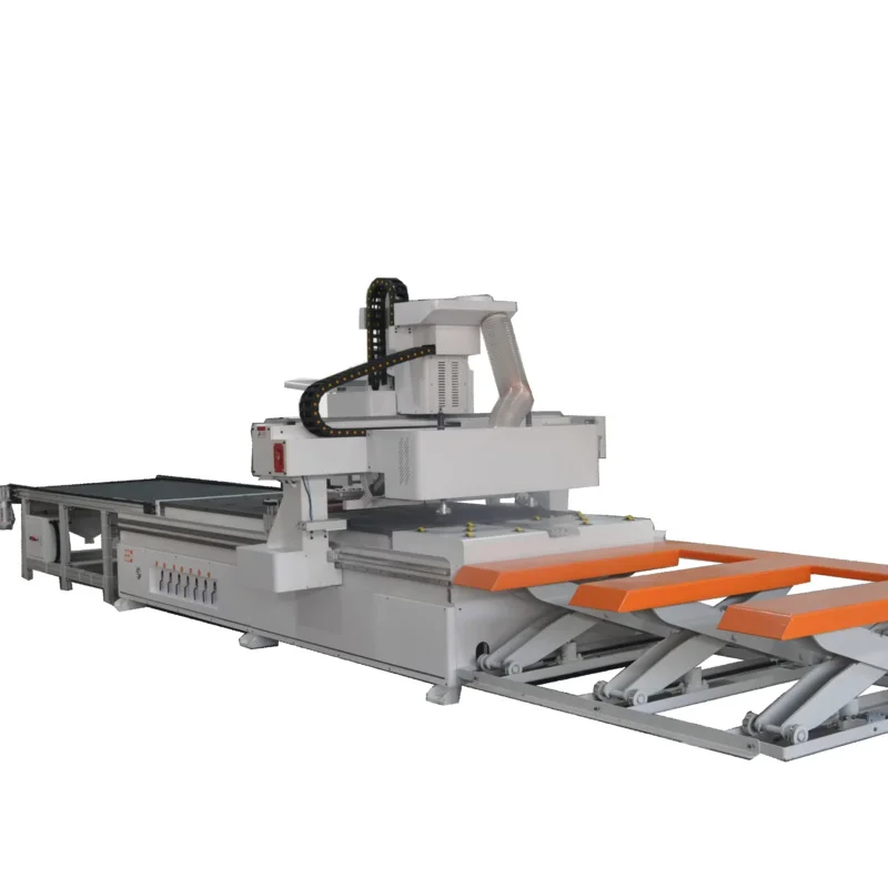Woodworking Automatic Loading & Unloading CNC Cutting Unit HO-49N