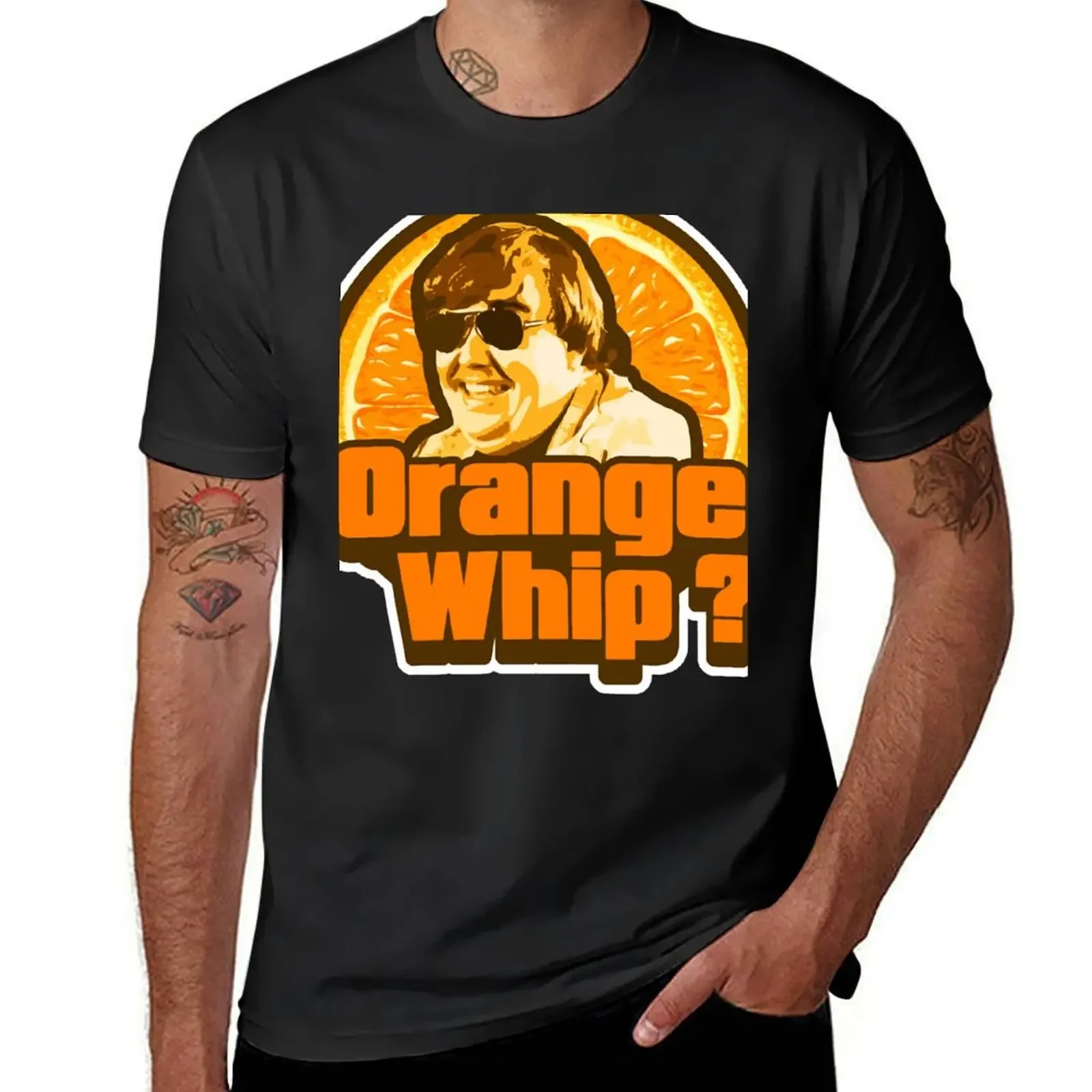 Orange Whip T-Shirt sports fans vintage anime clothes mens t shirts top quality