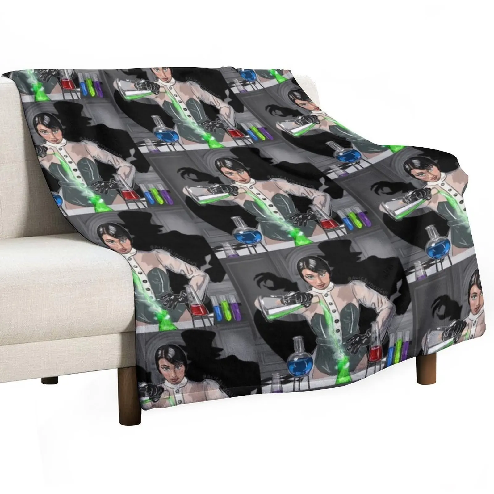 

The Alchemist Qveen Herby Throw Blanket Beautifuls blankets and throws Luxury Giant Sofa Blankets