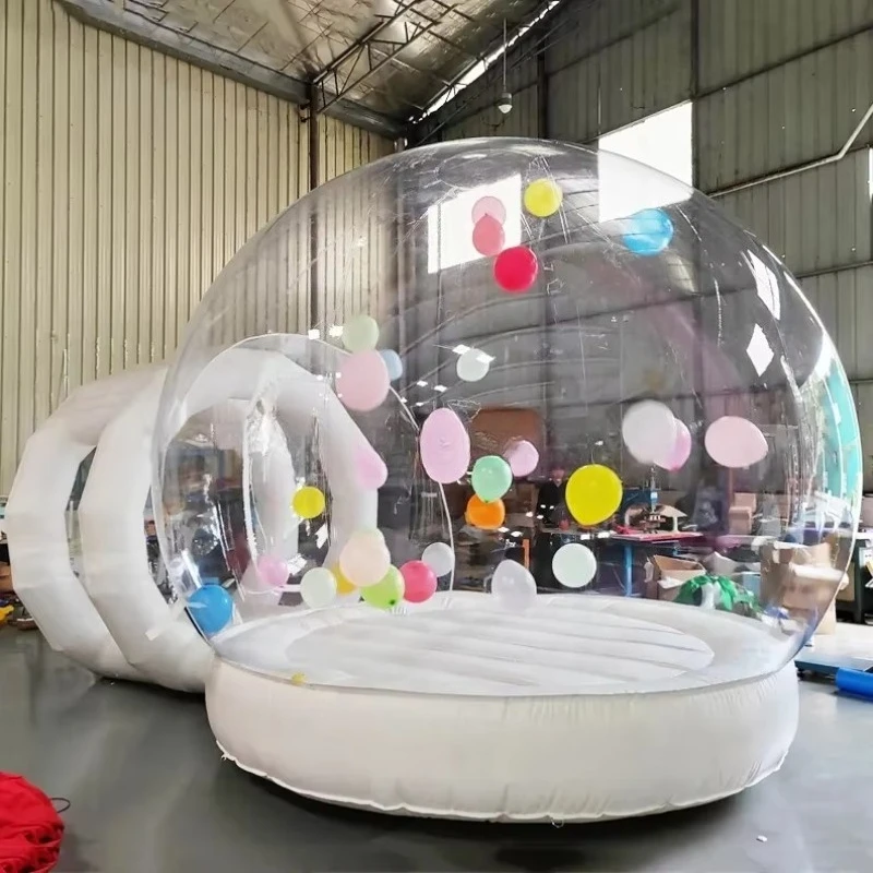 High Quality Luxury Outdoor Tent Party Rental Balloon Dome Inflatable Bubble House with Blower