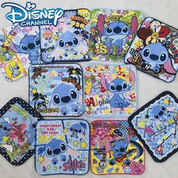 Children's Towel Cartoon Stitch Small Square Towel Made of Cotton for Children To Wipe Their Mouths and Hands Towel