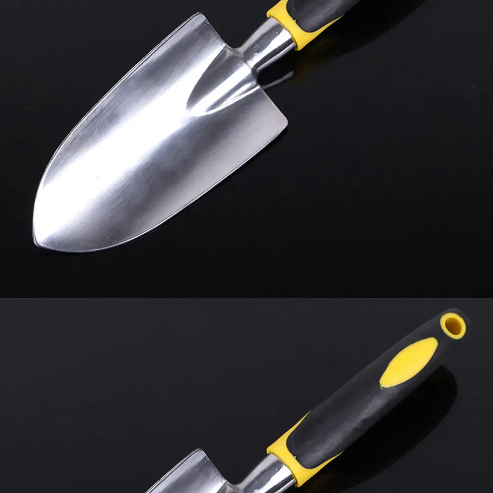 

Garden Trowel Aluminum Head Polished Rust Resistant Ergonomic Grip for Digging Weeding Transplanting Gardening Tools