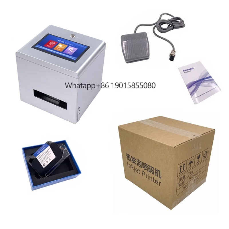

Static Handheld Industrial Inkjet Printer for Food Plastic Bag Small Plastic Printing Machinery