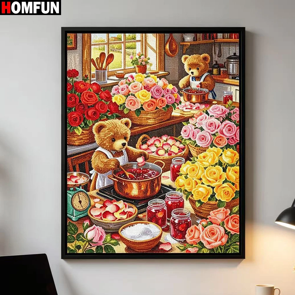 HOMFUN New Diamond Painting 