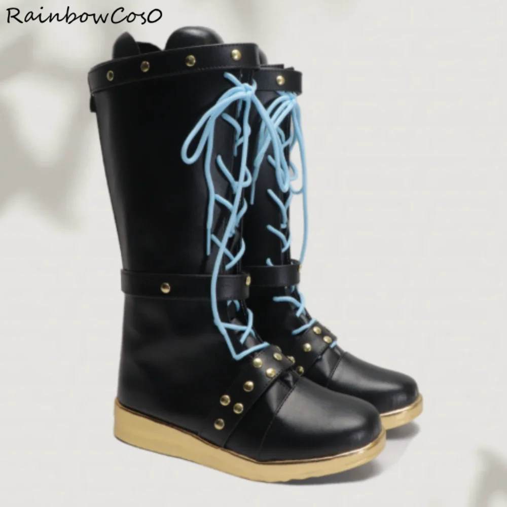 Amagi Hiiro KAZEHAYA TATSUMI 앙상블 별 코스프레 신발 부츠 게임 애니메이션 할로윈 크리스마스 RainbowCos0 W4678