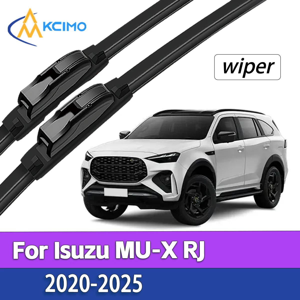 

Durable Long-Lasting Wiper Blades For Isuzu MU-X RJ 2020-2025 Truck Windscreen Replacement