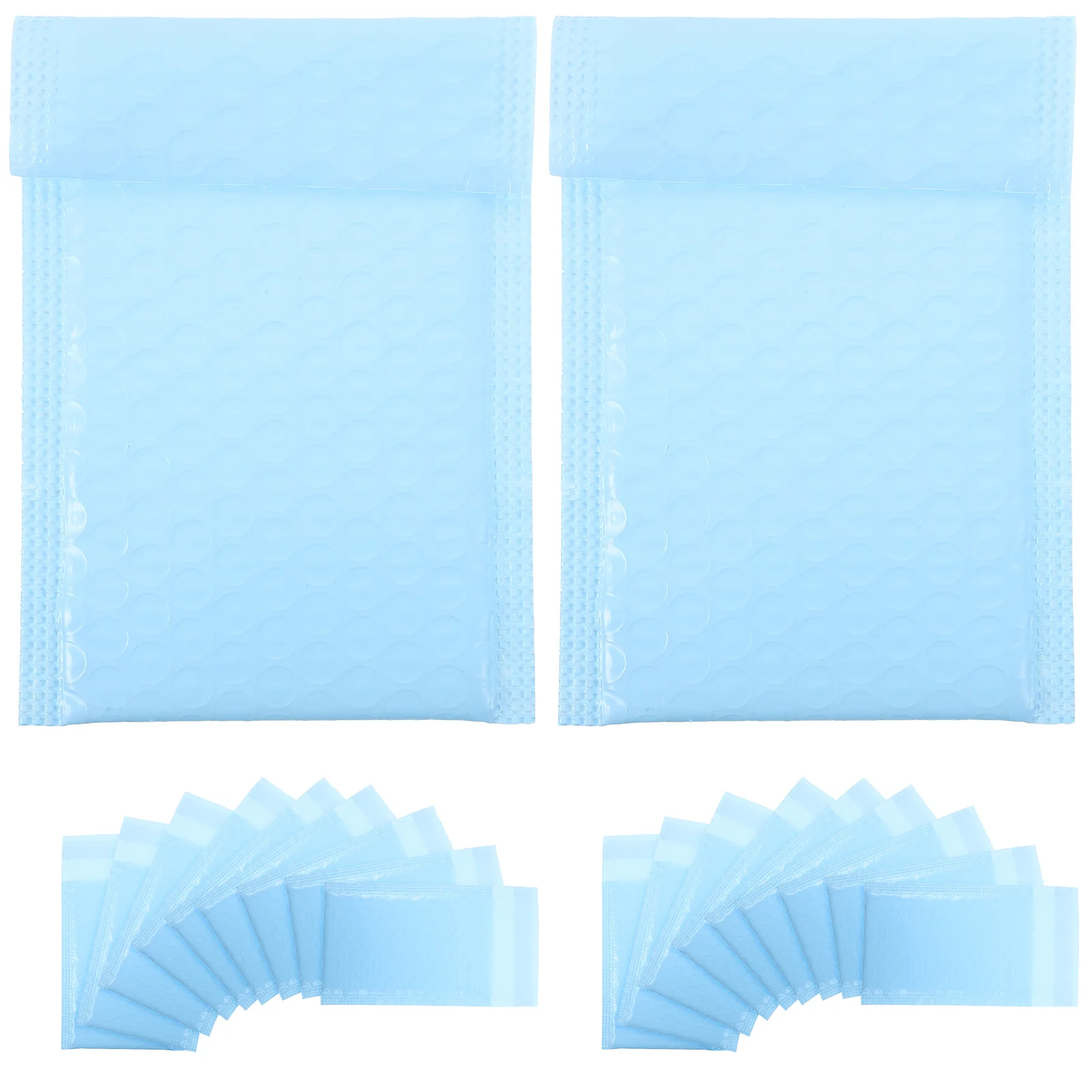 

100 Pcs Gift Wrapping Bag Packaging Bags Package Envelope Mailer Packing Postal Mailing Shipping Self-seal