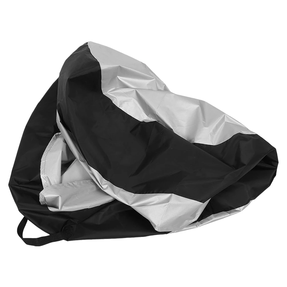 

1pcs Universal Tire Cover For Cars Rv Trailers Waterproof Oxford Cloth Dustproof Portable Spare Tire Storage Bag Handle Durable