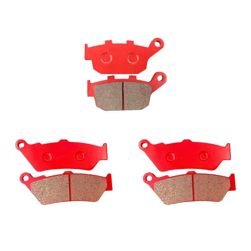 Motorcycle Ceramic Front Rear Brake Pads For HONDA NT 650 VW/XV/XY/V1 Deauville 1998 1999 2000 2001