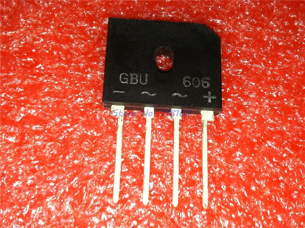 5 шт./лот GBU606 606 ZIP-4 в наличии