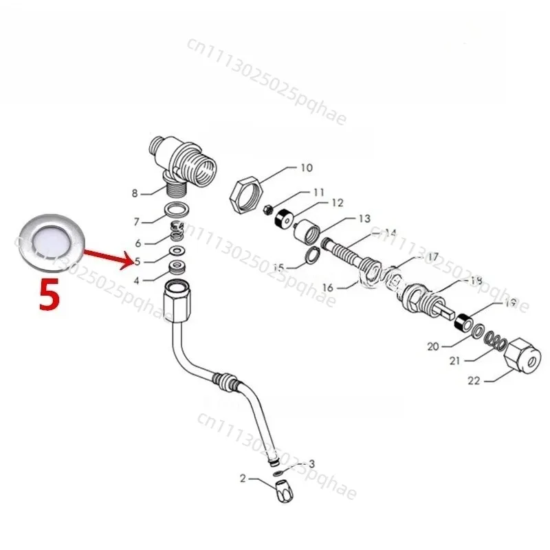 Applicable To ASTORIA Coffee Machine Steam Valve Gasket Steam Spool Seal Ring
