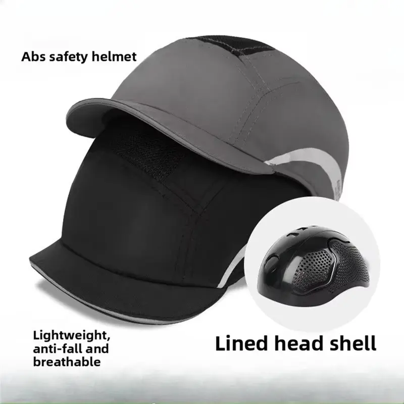 B29C-Work Safety Protective Hard Hat Helmet Bump Safe Cap Baseball Anti-Collision Basical Hat Style Repairing Head Protection B