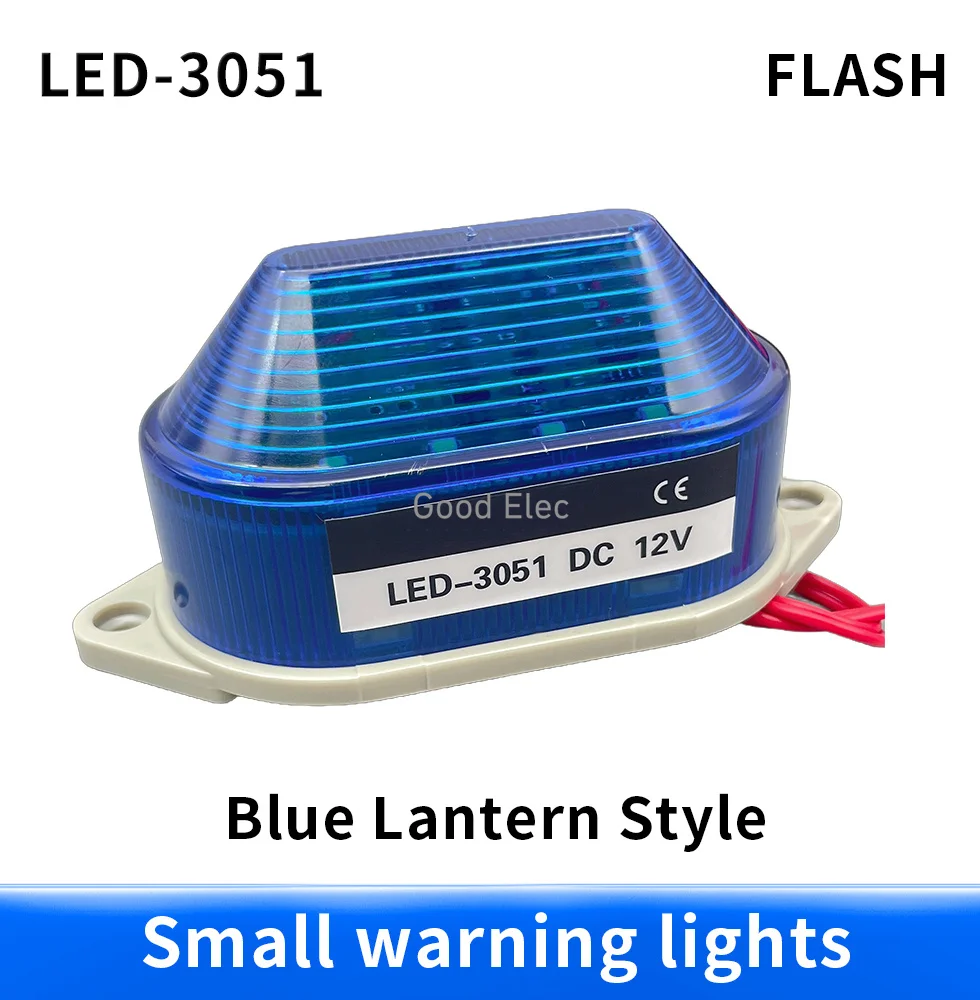 Lampu LED-3051 dapat terdengar dan visual alarm lampu sorot lampu peringatan sinyal 12V 24V 220V lampu indikator lampu LED Alarm keamanan 3071