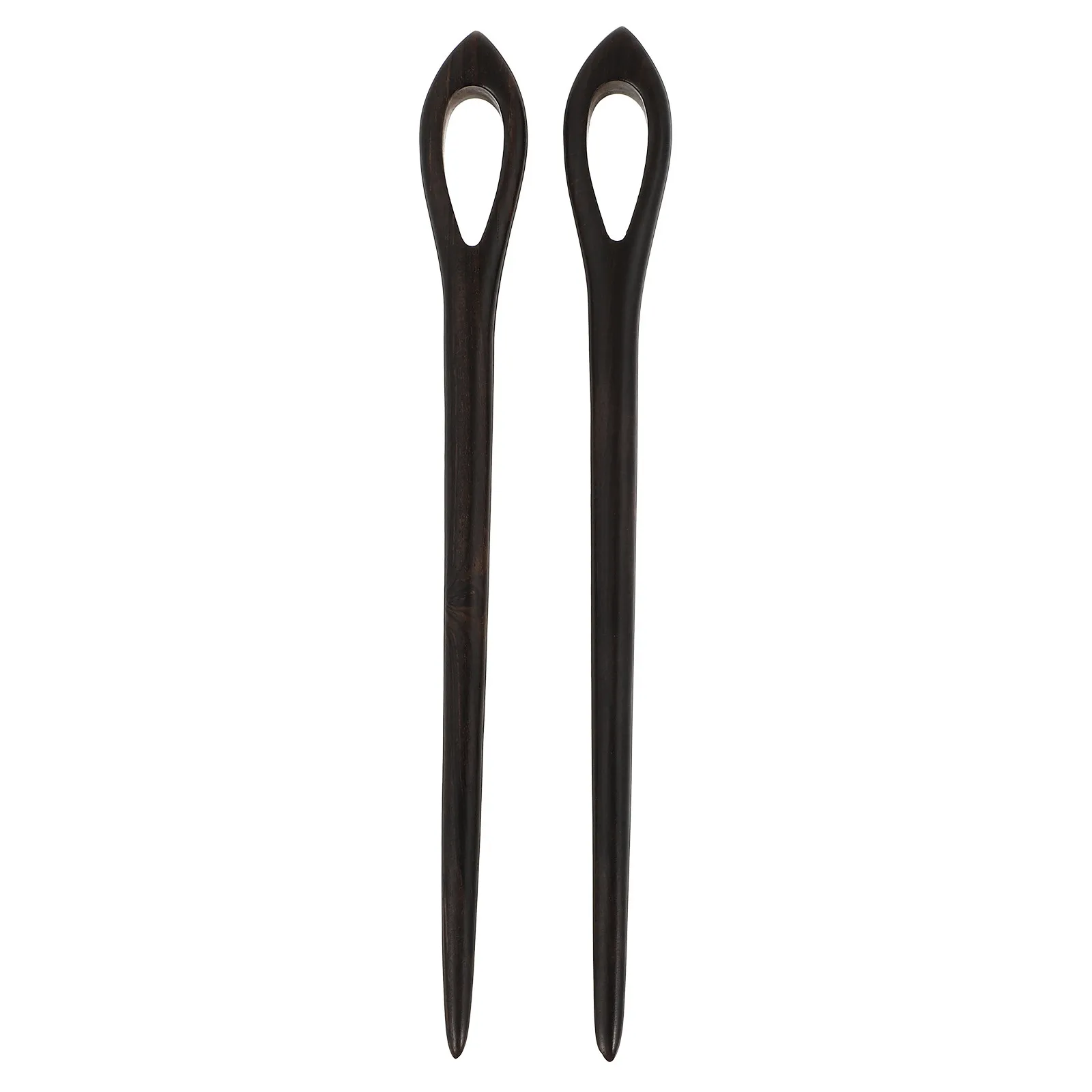 2Pcs Eco Friendly Sandalwood Hairpins Inspired Vintage Hair Clips Retro Hairpins for Updo Styling Natural Wood Hair