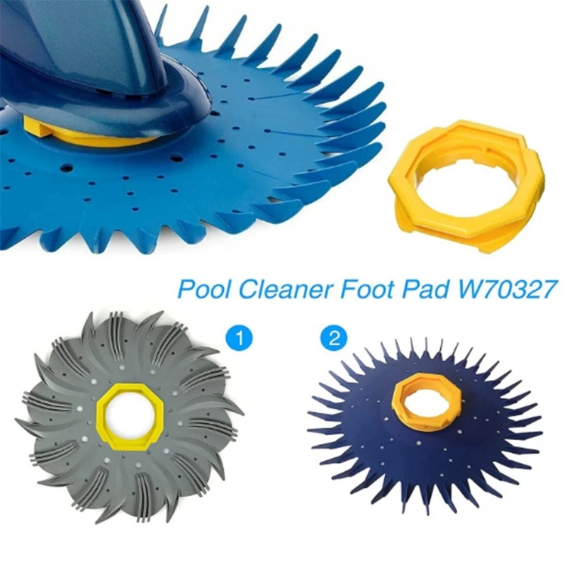 Pool Cleaner Replacement W70329 Pool Cleaner Finned Seal W69698 Pool Cleaner Diaphragm W70327 Foot Pad for Zodiac