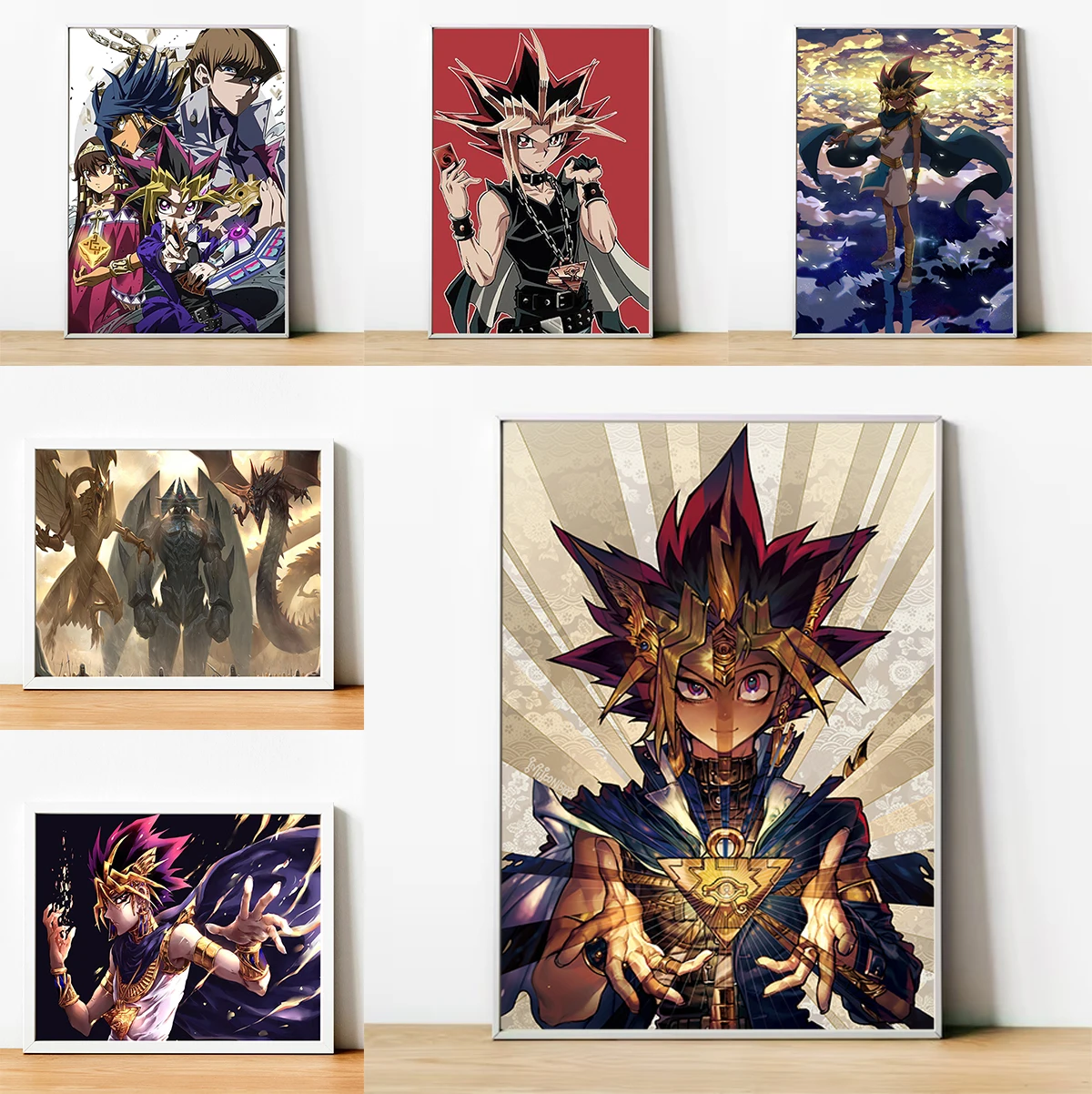

Living room Decor Duel Monsters YuGiOh Anime Decorative Painting Wall Decoration Home Decorations Poster Paintings for Bedroom