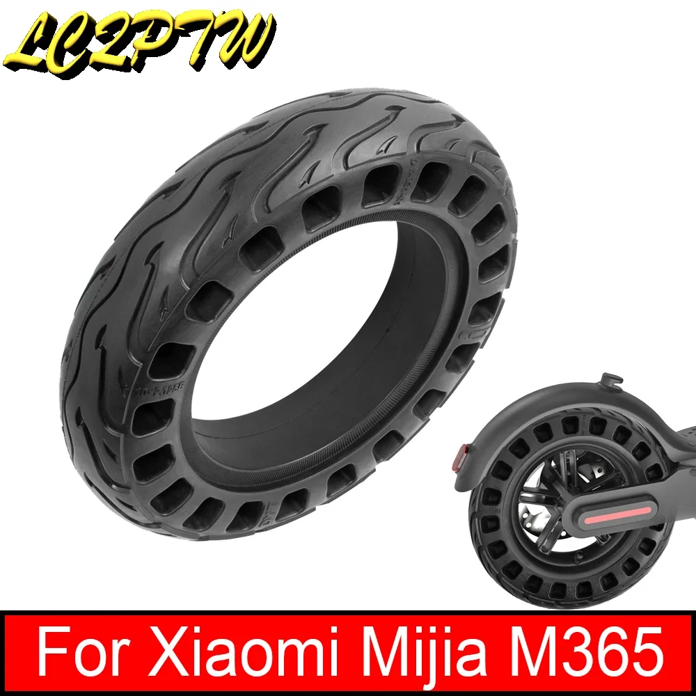 

10x2.125 Explosion-proof Electric Scooter Solid Tire 10*2.125 Tubeless Tyre Honeycomb Perforated Solid Tire for Xiaomi M365