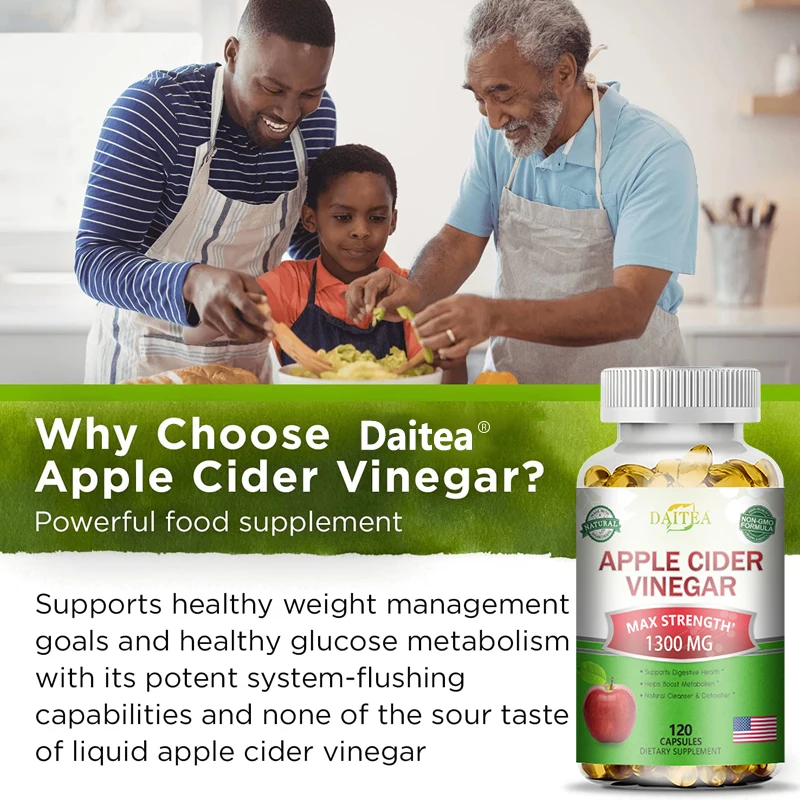 Daitea Apple Extract Supplement-Burning Fat, Losing Weight, Cleansing, Weight Management